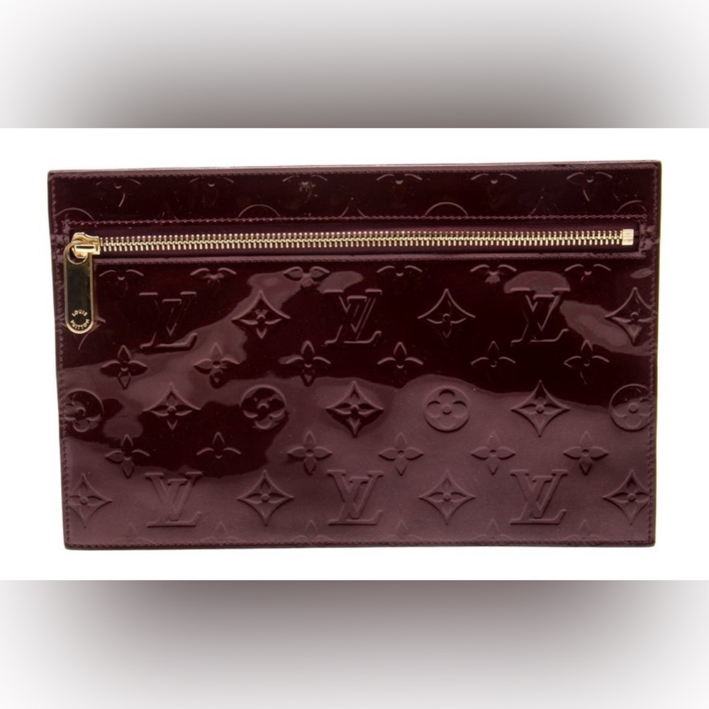 Louis Vuitton Burgundy Clutch